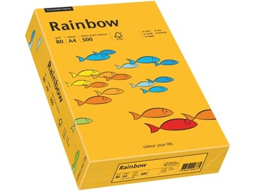 Papier drukarki Rainbow A4 80g R22 jasno pomarańcz