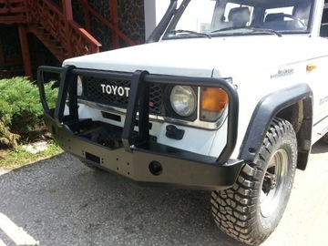 TOYOTA LAND CRUISER LJ 70 СТАЛЬНОЙ ПЕРЕДНИЙ БАМПЕР