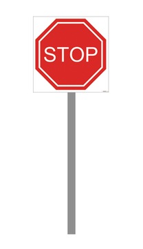 ZNAK STOP STELAŻ ALUMINIOWY 30x30 cm