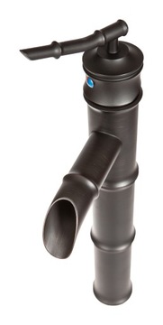 фото ориг. №3, Washbasin faucet retro high black bamboo roya
