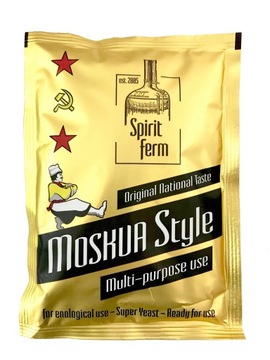 Drożdże gorzelnicze Moskva Style Moskwa 20% 5 SZT