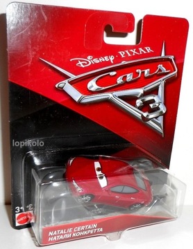 Natalie Certain Auta Cars 3 Mattel Disney Natalia