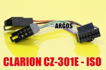 Переходник ISO CUBE CLARION CZ-301E CZ100E CZ201EG