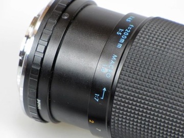 ОБЪЕКТИВ CIMKO MC ZOOM 80-200 1:4,5 МАКРО/ПЕНТАКС