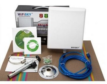 АКТИВНАЯ АНТЕННА WiFi SKY USB 36dBi МОЩНЫЙ