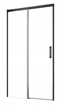 Drzwi RADAWAY Idea Black DWJ 110 Lewe przejrzyste