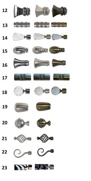 Карниз + Сайлент-кольца СОВРЕМЕННЫЙ 25/19 ДВОЙНОЙ 240СМ