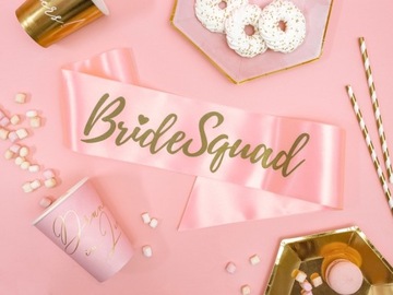 Пояс Bride Squad BRIDGE PARTY, светло-розовый