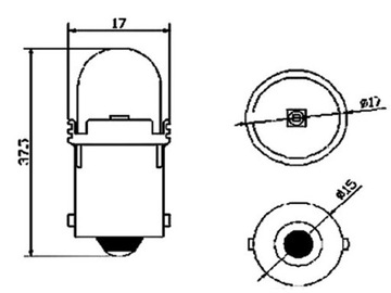 BA15S P5W CREE LED Ba15s ЗАДНЕЕ ПОЛОЖЕНИЕ 5 Вт 12 В 24 В!