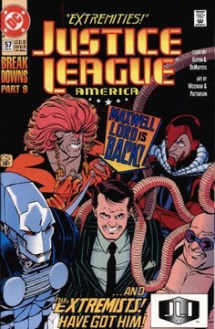 JUSTICE LEAGUE AMERICA #57 - 1991-KOMIKS USA - 7