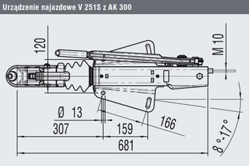 АМОРТИЗАТОР AL-KO 251S 2700КГ ОРИГИНАЛЬНЫЙ ПРИВОД