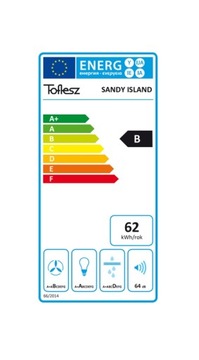 ОСТРОВНАЯ КУХОННАЯ ВЫТЯЖКА TOFLESZ SANDY INOX EXTRACTION