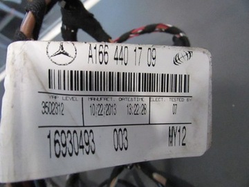 Wiązka A1664401709 MERCEDES GL ML W166 GLE W292