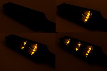 Kierunkowskazy LED 4 sztuki do motocykla oporniki