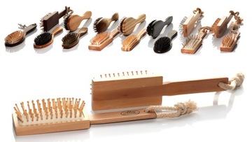 Beech Wood Eco Италия деревянная щетка для волос