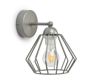 Настенный светильник Loft Wire Edison из проволоки 724-К1