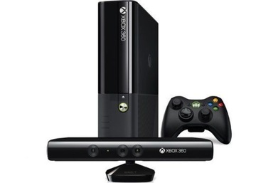 XBOX 360 E + KINECT + 2 ПАДА + ИГРЫ!