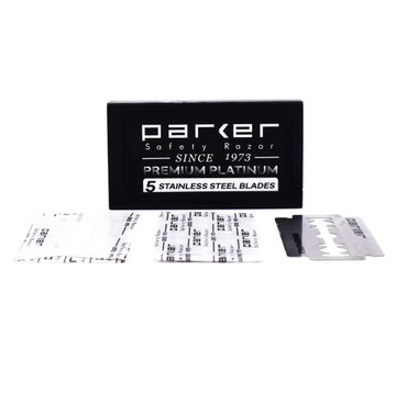 Лезвия для бритвы Parker Premium Platinum 5 шт.