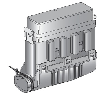 Розетка держателя предохранителя Maxi, 4 шт. 0100500 MTA