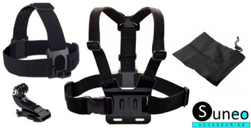 SZELKI na klatkę głowę ZESTAW do GoPro 5 4 session
