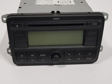 SKODA FABIA II ROOMSTER RADIO CD DANCE 5J0035161