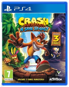 CRASH-BANDICOOT N. SANE TRILOGY PS4