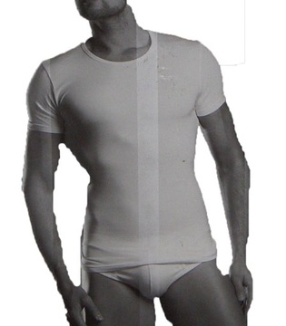 Pánske tričko Cornette 202 krátky rukáv biely XL