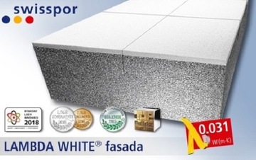 SWISSPOR LAMBDA WHITE 031 ГРАФИТОВЫЙ ПЕНОСТАВ № 1.