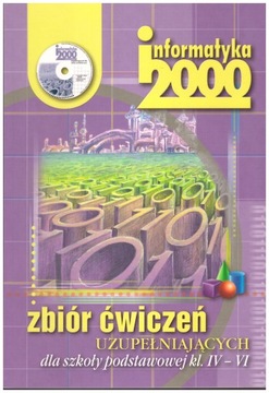 Informatyka 2000 Ćwiczenia IV-VI 4-6+CD NOWA OPIS