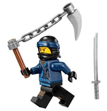 Lego figurka @@@ JAY + KORBACZ @@@ z zestawu 70618
