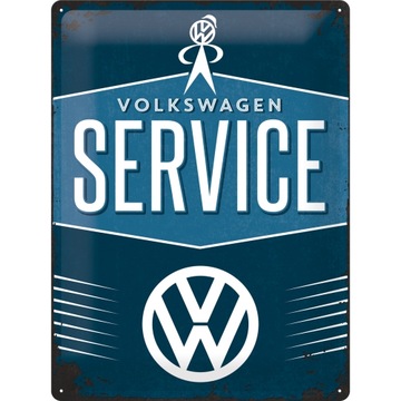 Tablica szyld VOLKSWAGEN SERVICE blacha duży 30x40