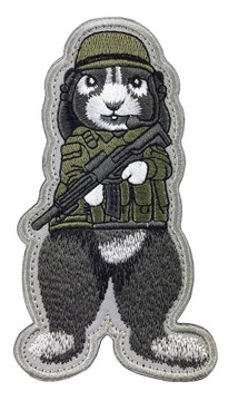 Naszywka na rzep TACTICAL BUNNY MORALE PATCH