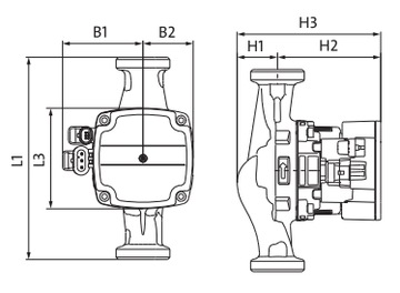 ЦИРКУЛЯЦИОННЫЙ НАСОС GRUNDFOS ALPHA1L 25-60 99160584