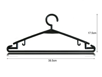 ВЕШАЛКИ ДЛЯ ОДЕЖДЫ ЧЕРНЫЕ ВЕШАЛКИ ДЛЯ ОДЕЖДЫ 100