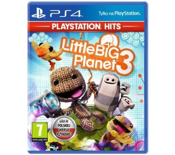 LITTLE BIG PLANET 3 PL PS4 NOWA FOLIA