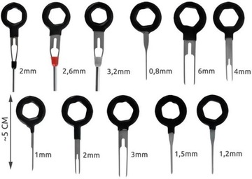 КЛЮЧИ ДЛЯ ДЕМОНТАЖА НАБОР СЪЕМНИКОВ 11 шт.