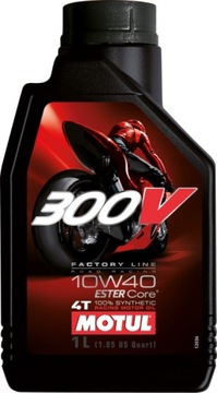 MOTUL 10W40 1L 300V Ester Core FACTORY LINE 4T