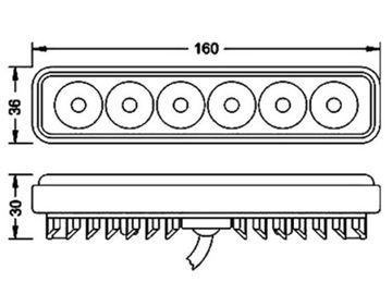 Мощный светодиодный рабочий фонарь для Quad Excavator Jacht TIR