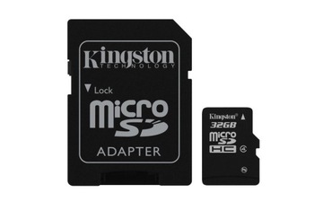 КАРТА KINGSTON MICRO SD 32 ГБ cl10 UHS + МИКРО-РИДЕР