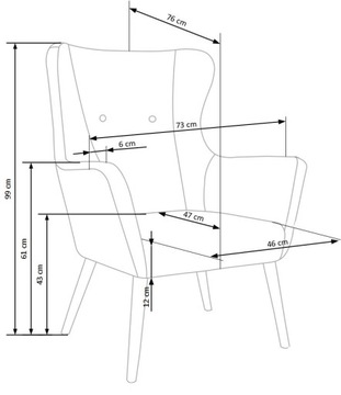 фото ориг. №4, Stylish seat cotto recreational mustard