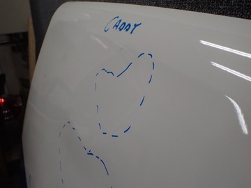 DRZWI TYŁ PRAWE PRZESUWNE VW CADDY 03-