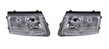 REFLEKTOR LAMPA PRZÓD VW PASSAT B5 96-00 L+P H4