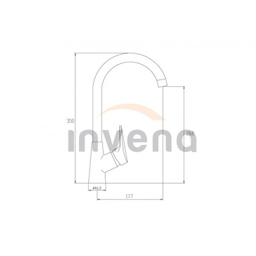 INVENA KITCHEN FATTER VERSO ПОДВИЖНЫЙ ИЗЛИК