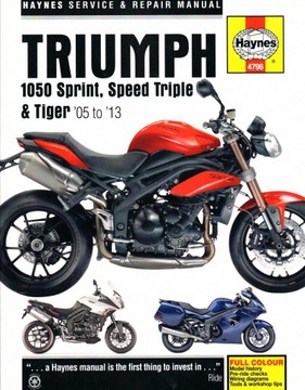 TRIUMPH SPRINT GT (11-13) NAPRAWA KROK PO KROKU