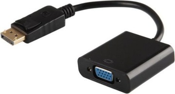 Adapter Konwerter DisplayPort DP do VGA DSUB