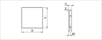 AWENTA PANEL TRAX PTI125 Inox СИСТЕМА+