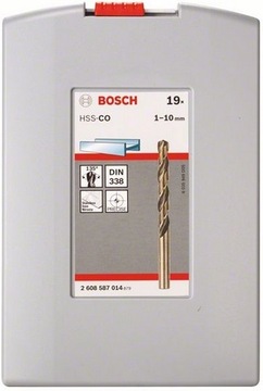 Набор из 19 сверл по металлу HSS-Co PROBOX BOSCH