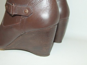 Buty ze skóry ESPRIT r.41 dł.26,7cm