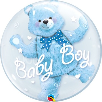 BALON BUBBLE QUALATEX BABY SHOWER URODZINY-9486