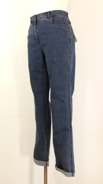BX Jeans spodnie damskie jeansowe rurki 38